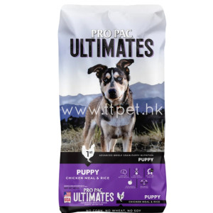 PRO PAC ULTIMATES 天然幼犬狗糧 - 雞肉糙米 12.7kg