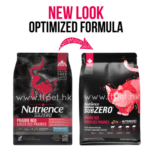 Nutrience SubZero 凍乾無穀物全貓糧- 鮮牛肝、紅肉、海魚 10LB