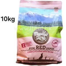 Meadowland 無穀物增肌添活力配方全犬糧 - 紅肉 10KG